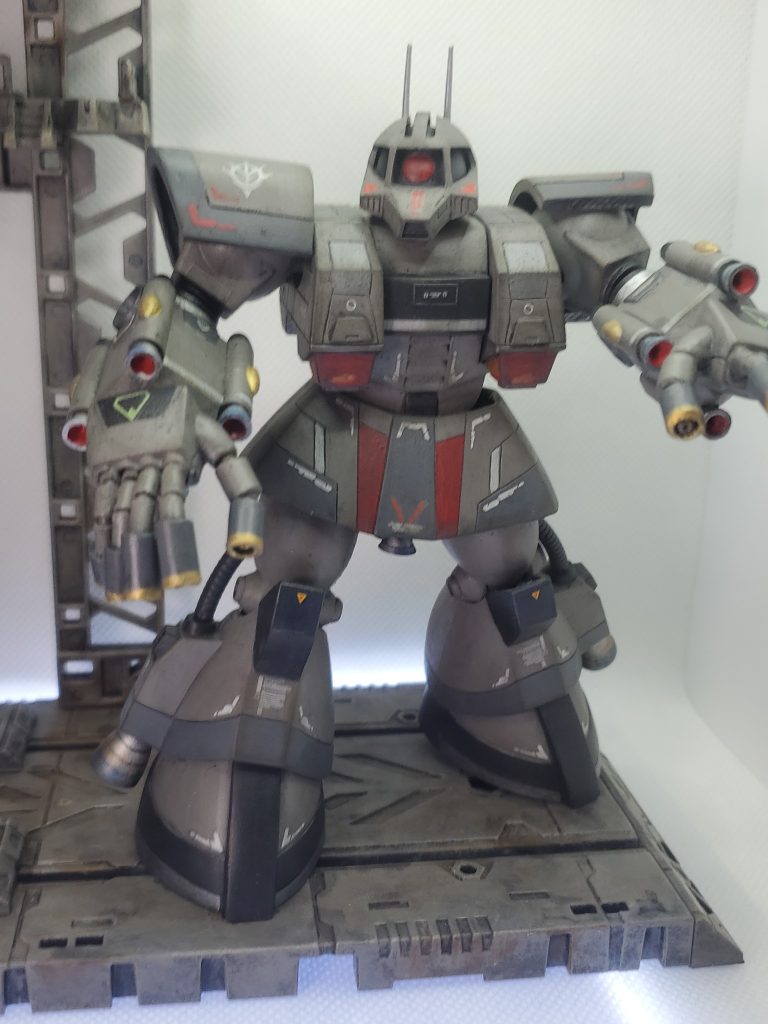 入手困難すぎる！旧キットMSV1/144サイコミュ試験用ザク–3枚目/制作者：オールドタイプ模型人