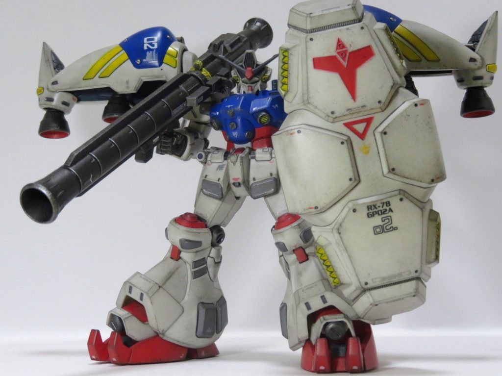HGUC ガンダム試作2号機　筆塗り全塗装–6枚目/制作者：らり～