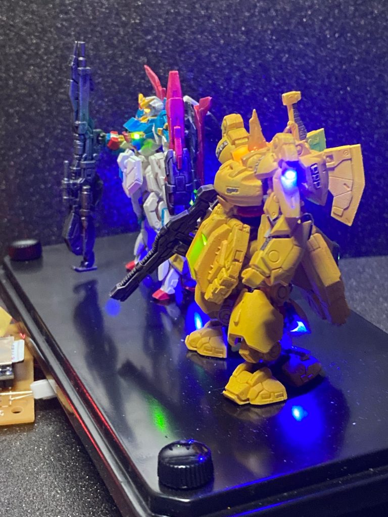 製作の合間に
