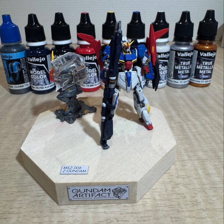 5体目ガンダムアーティファクト/Zガンダム｜Yorozuさんのガンプラ作品
