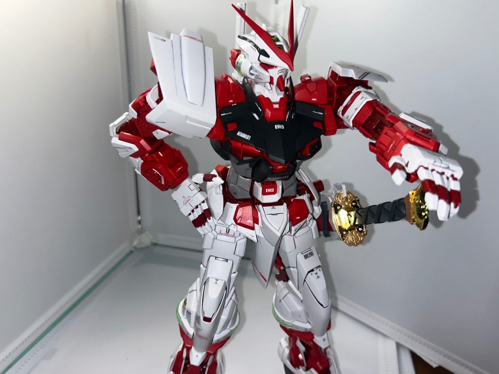人生初のPG アストレイレッドフレーム–6枚目/制作者：ガンプラ成長日記　初心者S