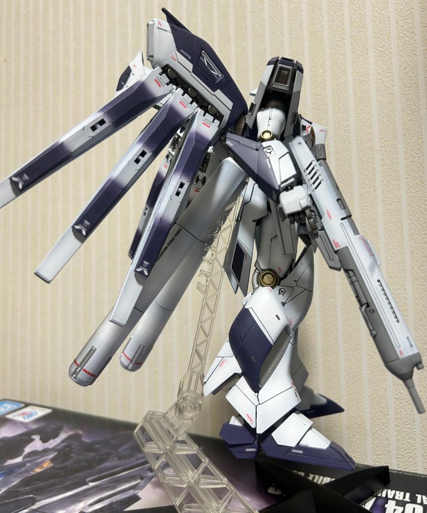 ナイトメアパープルを調色無しで使用しましたが、暗めの紫で良い色ですね。