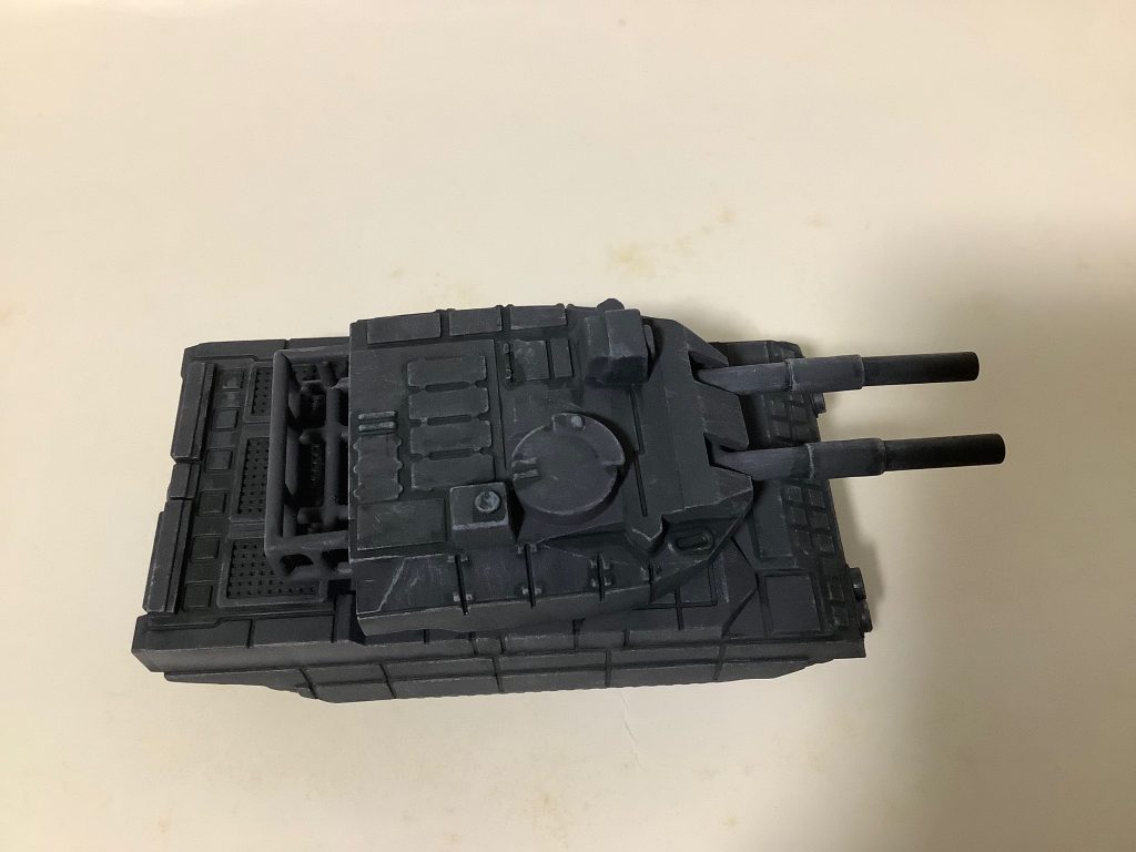 1／100スケール  61式戦車–5枚目/制作者：yanagi1112