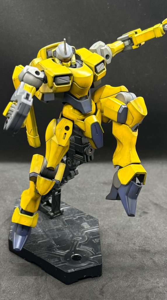 若干のウェザリング入れました写真だとわりずらい、ウェザリングのバランスが難しいですね