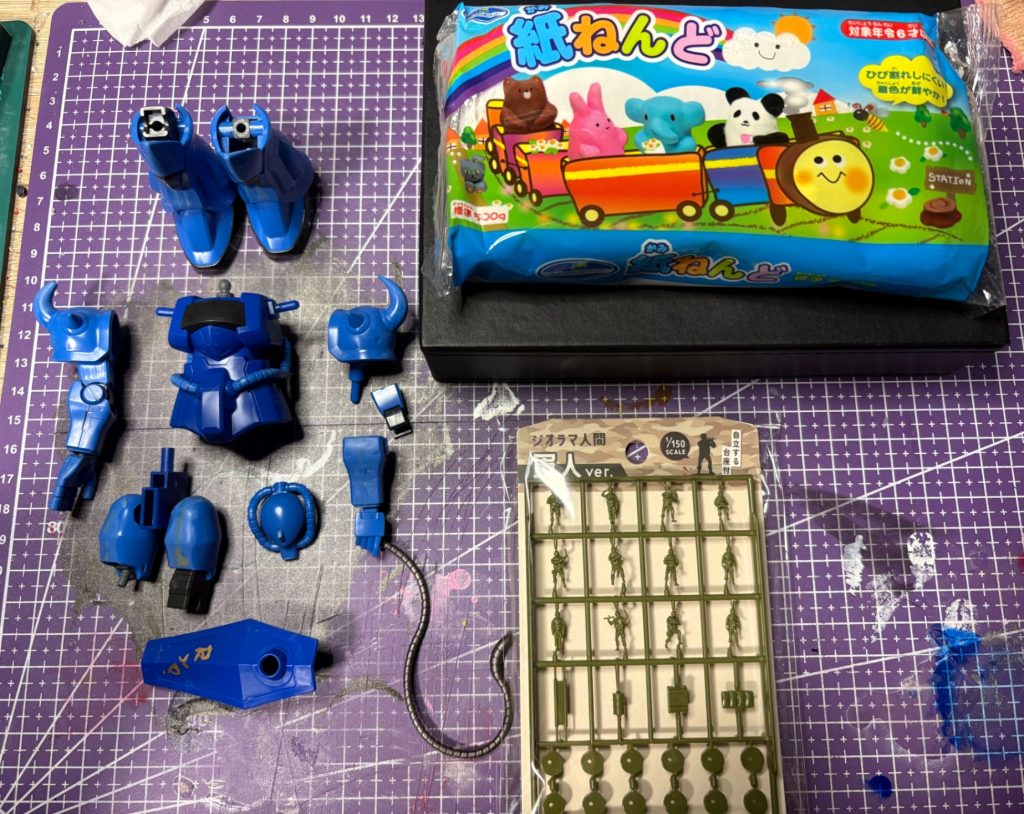 マジックリンに漬けたらほぼ成形色