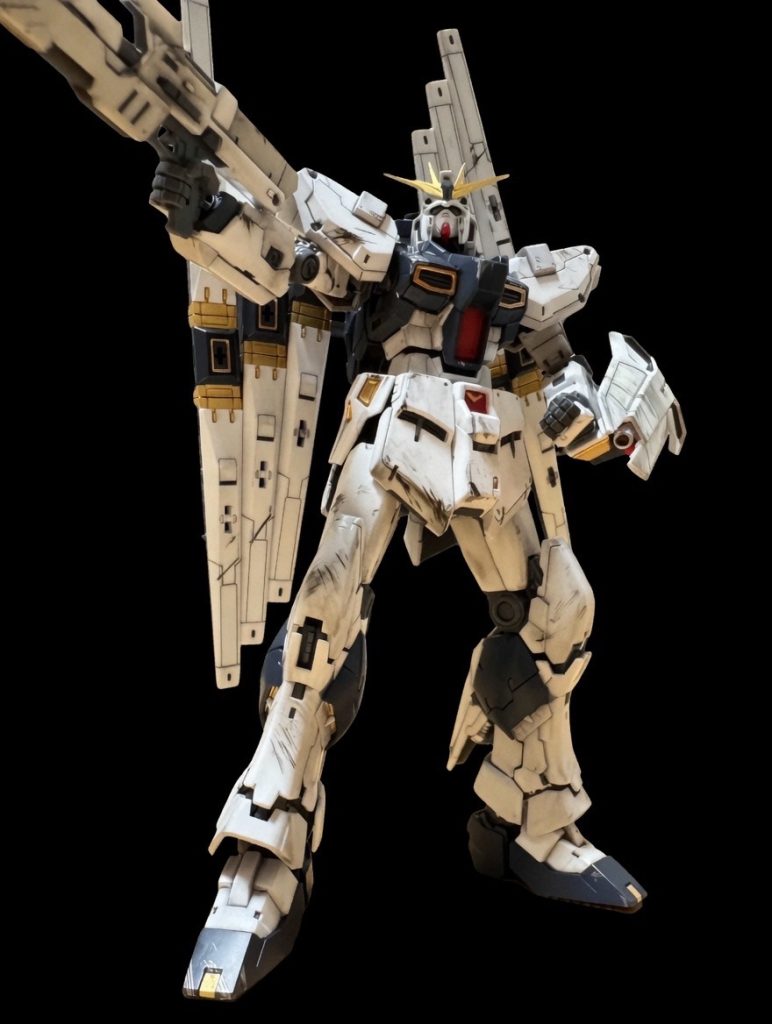 νガンダム（ダブルフィンファンネル装備）