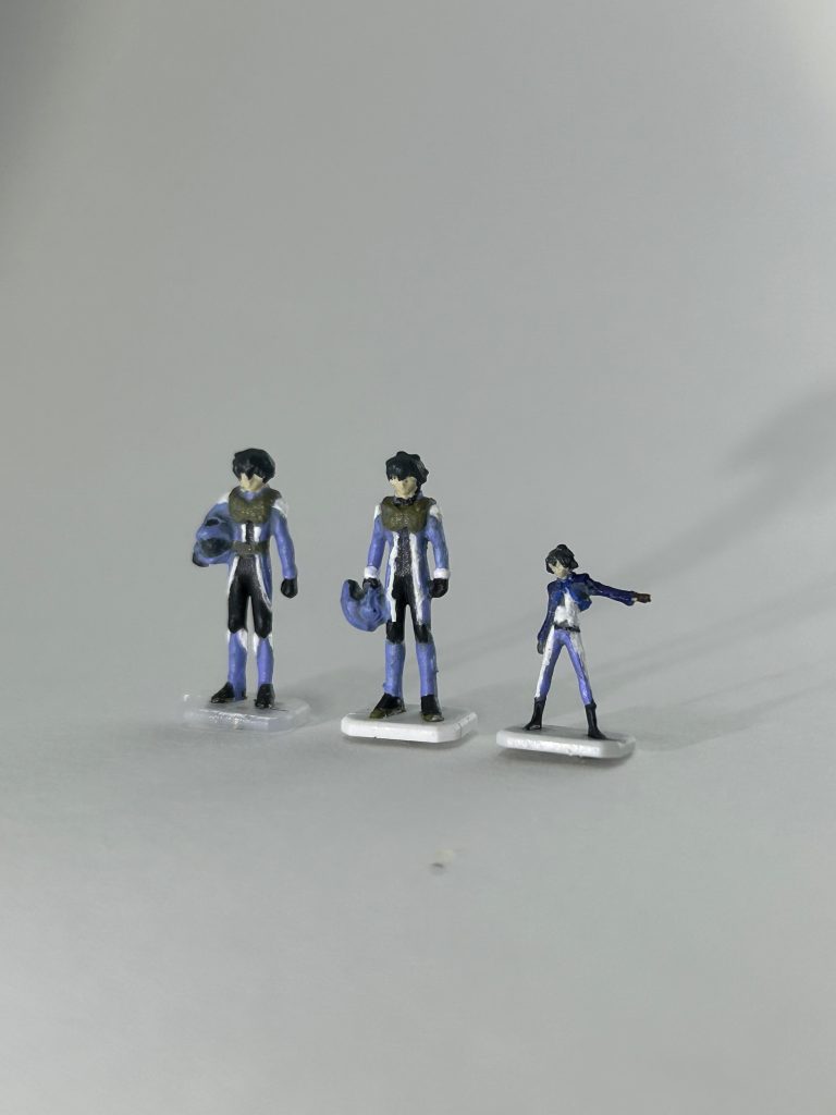 刹那も何人かいたので塗ってみました