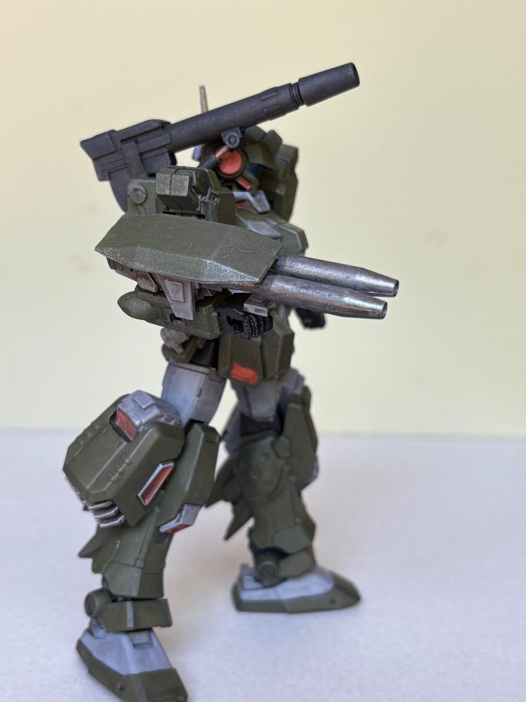 二連ビームは旧キットのフルアーマーガンダム&nbsp;パーツをフリマで購入しました。