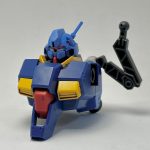 ボディ&頭部をパチ組み、マーカーでスミ入れ。シールドのアーム部分に目立つ[…]