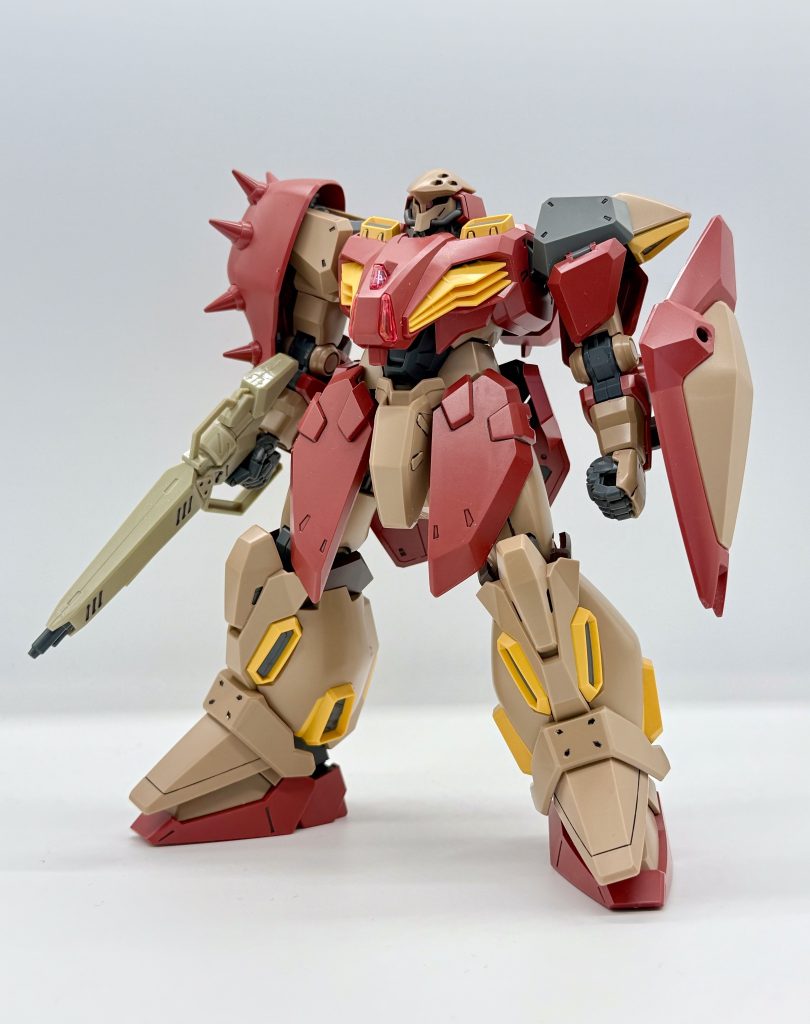 メッサーM01型(ガウマン機)パチ組み完成