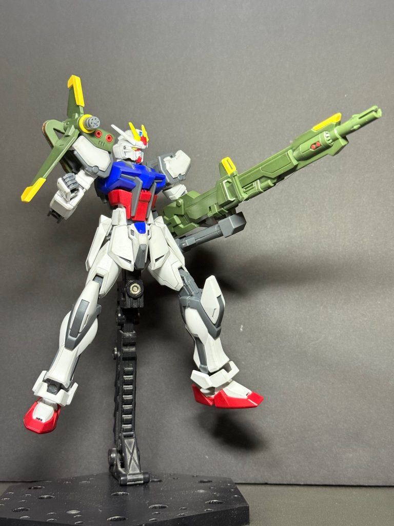 オプションパーツは色分け等素晴らしいと思いました