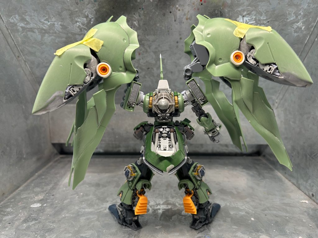 1/144HGUC クシャトリア（フルハッチオープンモデル）–3枚目/制作者：kawadora1123
