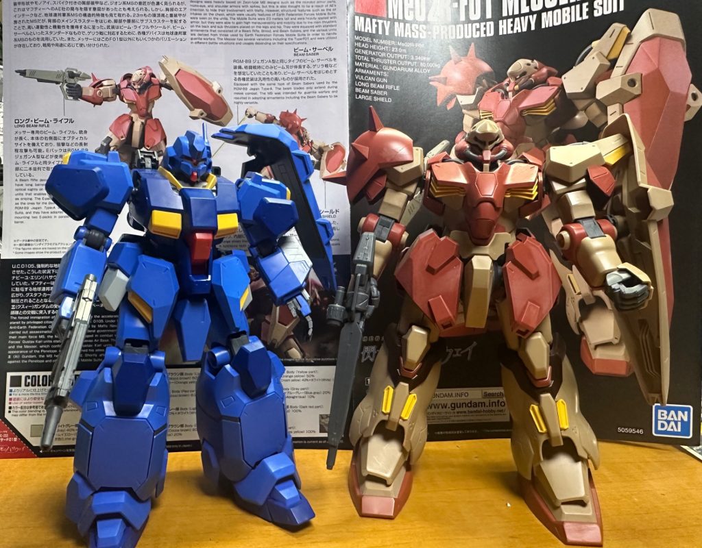 今度発売のメッサーも予約済、マインレイヤー装備メッサーもまだ詰んでるので、次回のメッサーさんはよりグレードアップ出来るように頑張ります！最後にパチ組グスタフカール＆メッサーで投稿を締めたいと思いますm(_ _)m