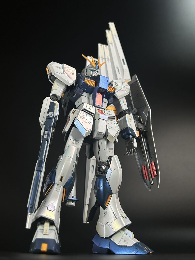 どうしてもこのフレアパンツなνガンダムが良いのですよとはいえそのままだと寂しいのでＲＧとかＰＧとかVer.Kaとか横目に色々ディテールアップ