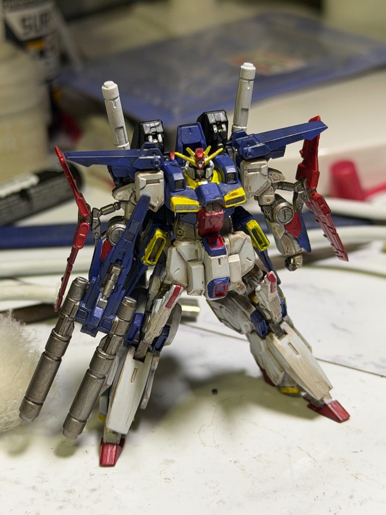 ガンダムアーティファクトダブルゼータガンダム–2枚目/制作者：Koki Sonoda