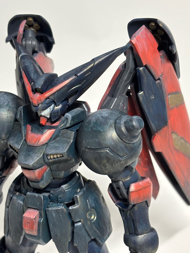 マスターガンダム　筆塗り全塗装