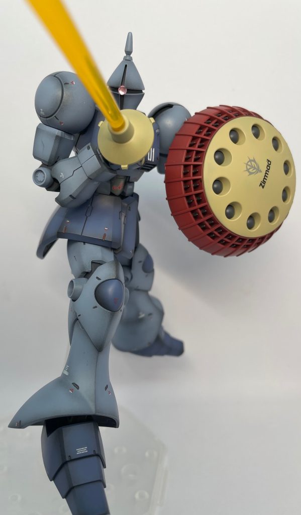 ビームサーベルも塗装すればよかったなぁ…