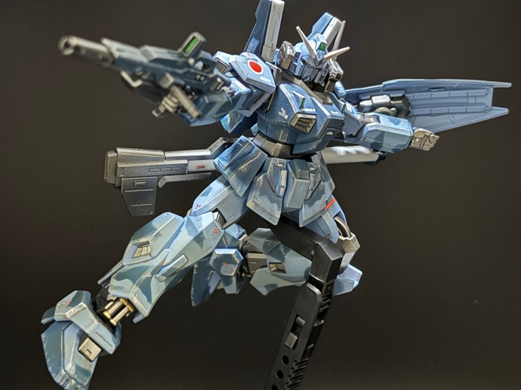 みんなやりたくなるSEED撃ち(zaku-kao2)一応リバイバル版のMK-Ⅱなので可動はそこそこします✨ウイング付けたくなりますよねw