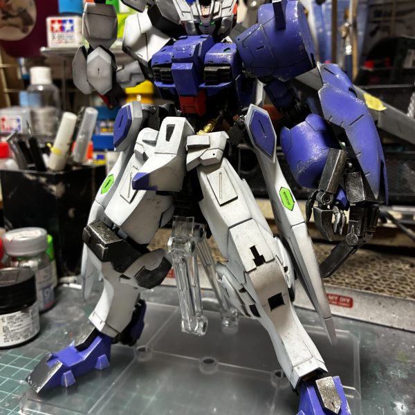 スクラッチです(*´-`)まだまだ未完成ですが塗装はいりました。あんなすごいイモータルジャスティス魅せられたらやりたくなりますよ😁（3枚目）