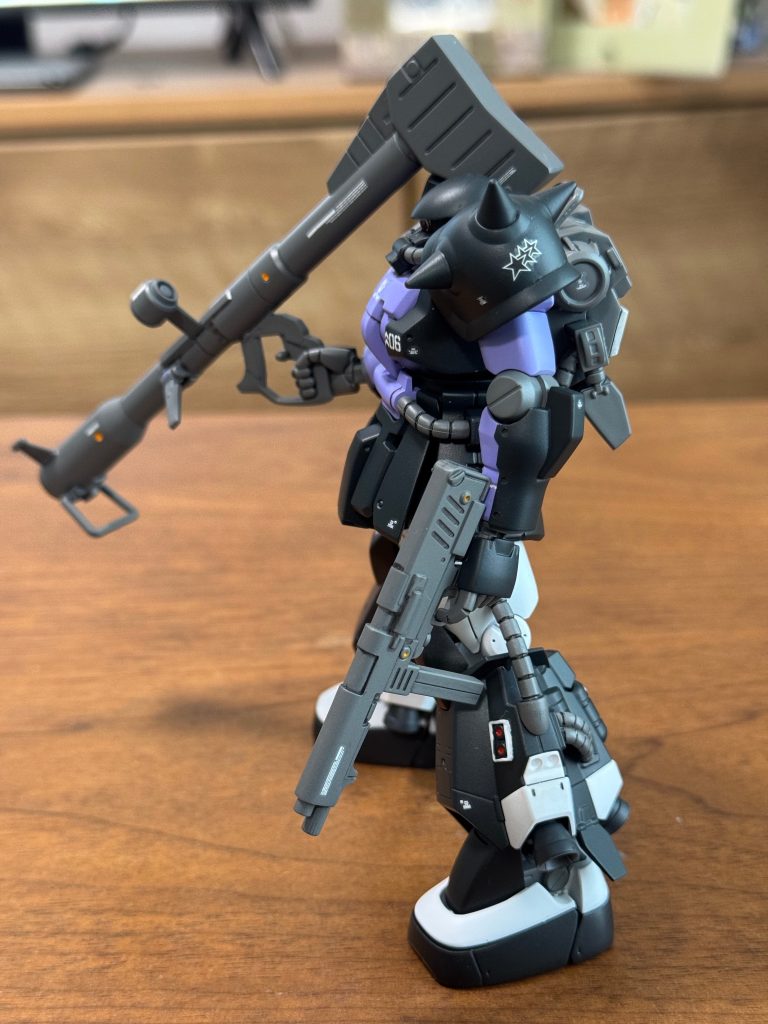 高機動型ザクⅡ 黒い三連星仕様–3枚目/制作者：hiro12