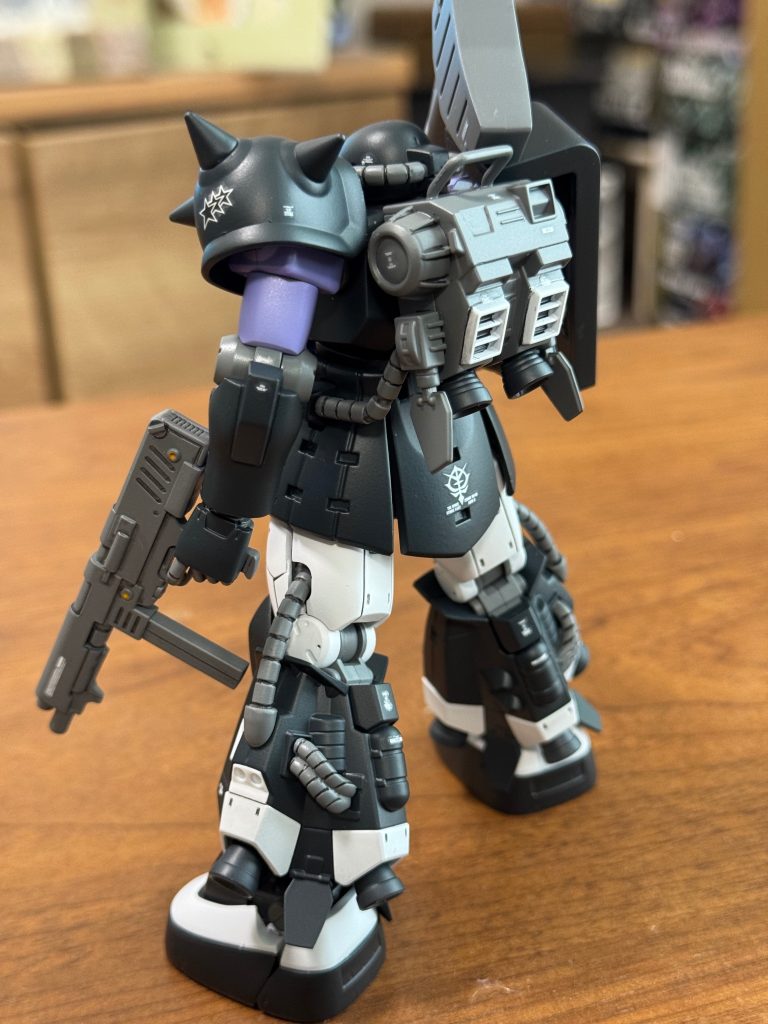 高機動型ザクⅡ 黒い三連星仕様–4枚目/制作者：hiro12
