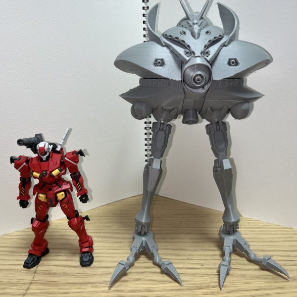 1/240量産型ビグザムGQを出力しました！計算通り自立できました！しかし、メガ粒子砲の造形がイマイチなので少し手直ししたいと思います♪　余裕があったらもう2体出力したいと思います。&nbsp;（4枚目）