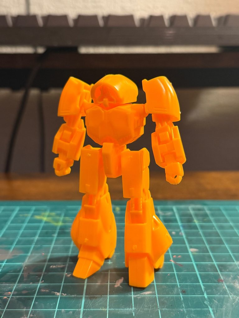 仮組