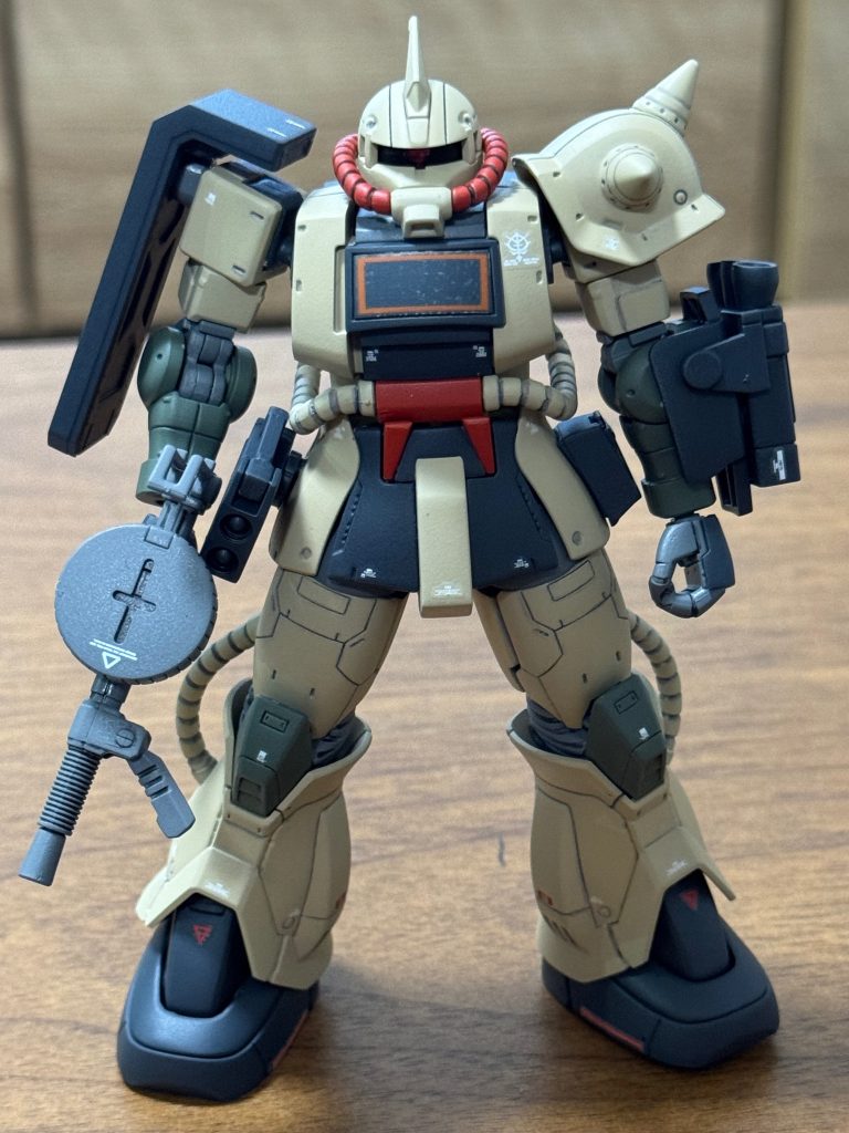 HG ザク・デザートタイプ–3枚目/制作者：hiro12