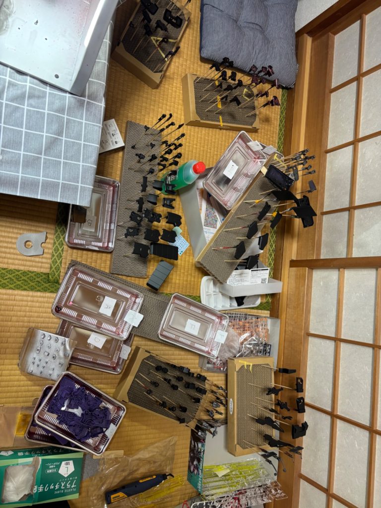 とりあえずパーツ多すぎて地獄