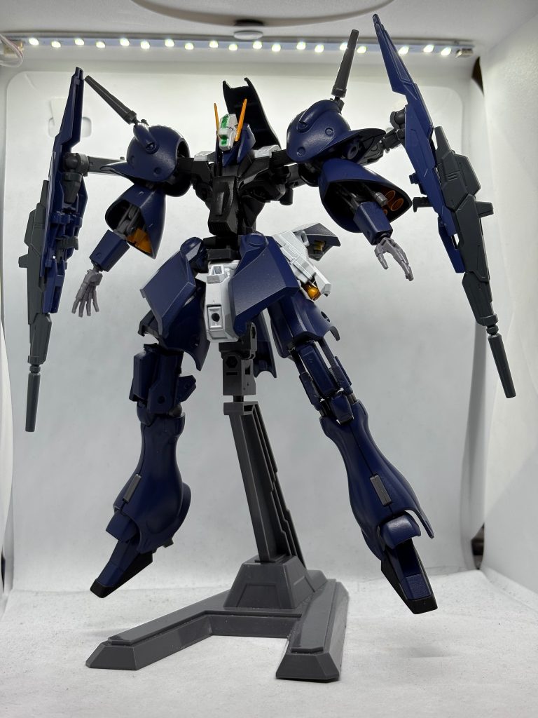 おまけ。手足をガブスレイに戻してキャノンパーツを装備させた、アーリータイプラー形態みたいな。これくらいスッキリしてるのもかっこいいと思ってます。
