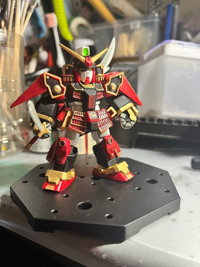食玩の武者ガンダム–3枚目/制作者：metro