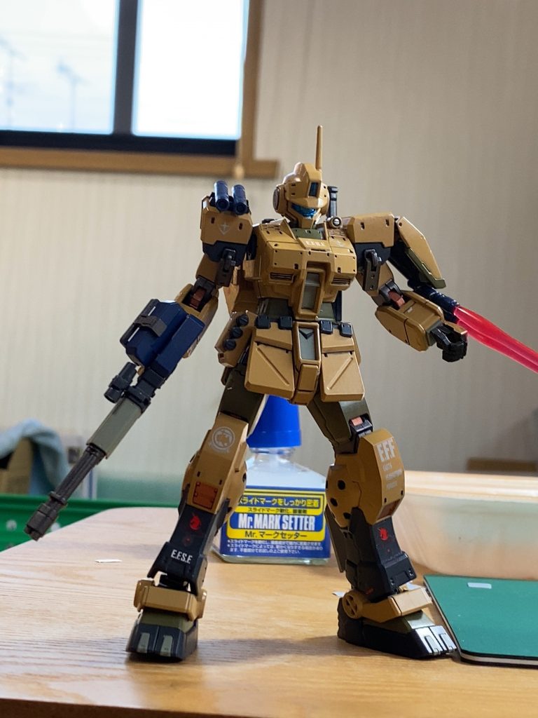 とくに改修はせずにカラバリ的な感じで仕上げました。デザートカラーは初挑戦だったんですけど意外にもそれなり出来たので満足することが出来ました。