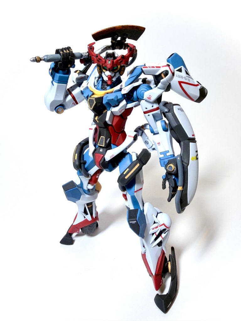 従来のガンプラにはない構造で組み立てが楽しかったですね