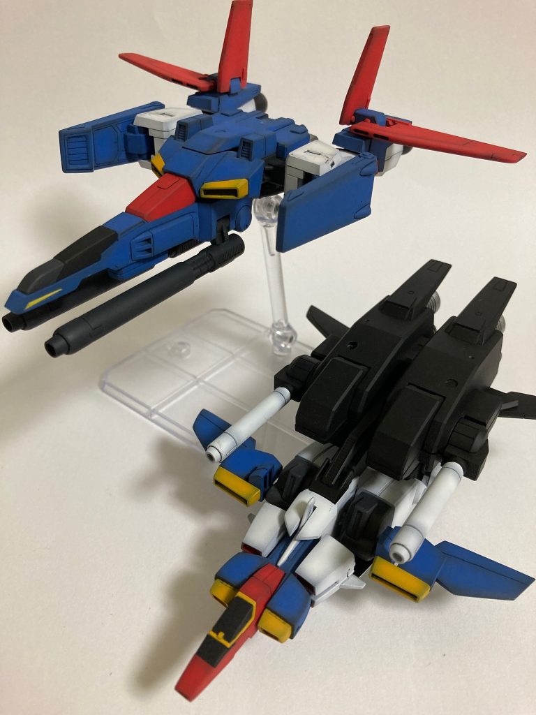 コアトップ＆コアベース製作中にもやらなかった変形ですが、撮影用に初めてやってみました