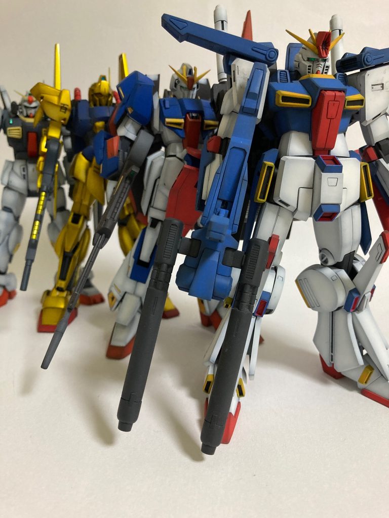 総集編ラストにガンダムチーム以上で総集編シリーズは終了ですご覧いただきまして本当にありがとうございました！次回からは逆シャアシリーズを展開する予定です✨