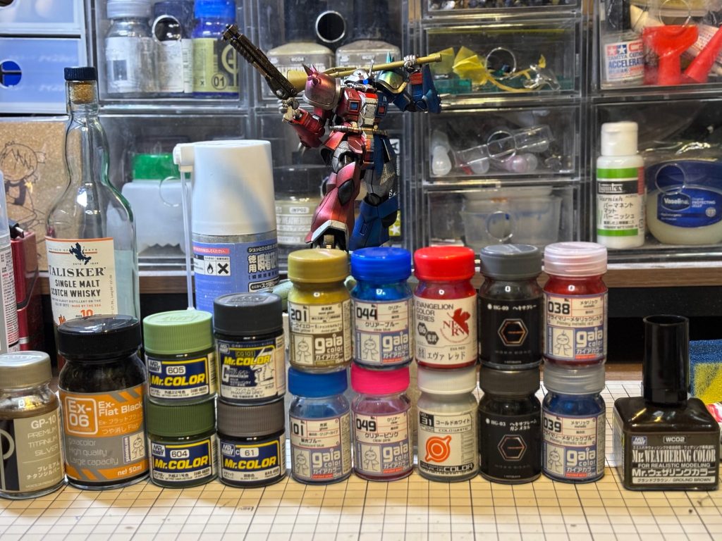 塗料備忘録。