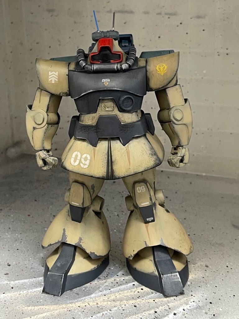 　マーキングとウェザリングを施しておきます