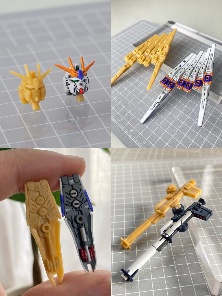 これらはXでの製作進捗です(*^^)v
