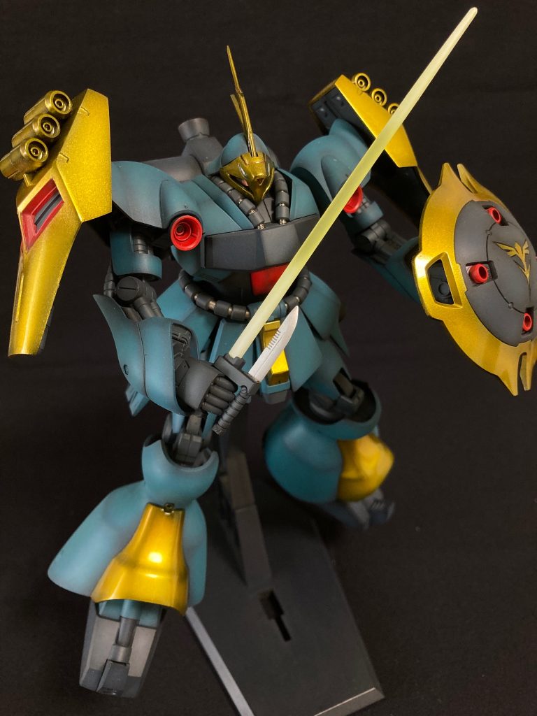 ビームサーベル基部のナイフはキンキンに研ぎました✨