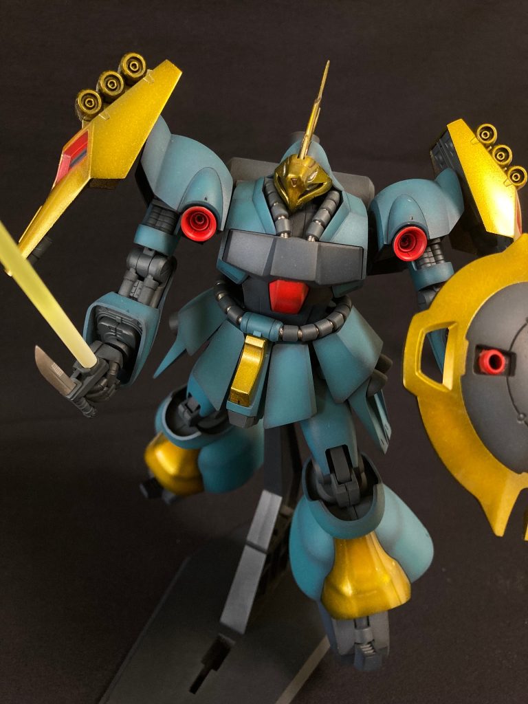ゴールド部はキャンディーグラデーション✨ピカピカと艶消しのハイブリッド塗装です