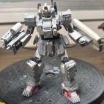 両腕の武装のグリップ、トリガー機構やらを作りました。さて肩やらバックパックに武装[…]