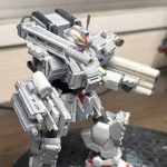 無反動砲をバックパックに接続する形状にしたく、バックパックの外付けを作成中。まだ[…]