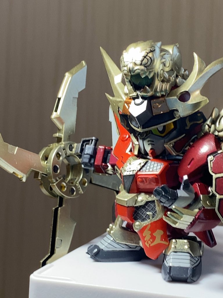 パーツを延長してシャープ化もしてあります