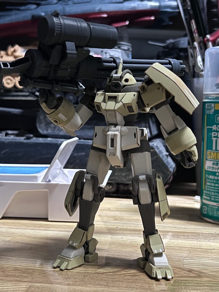ジャイアントガトリングを添えてこれだけでかっこいい