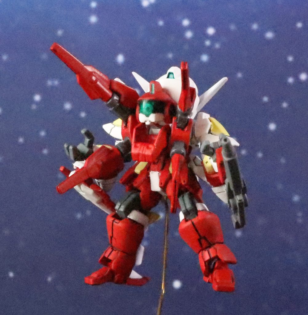 頭はプラ板等で作成しました。