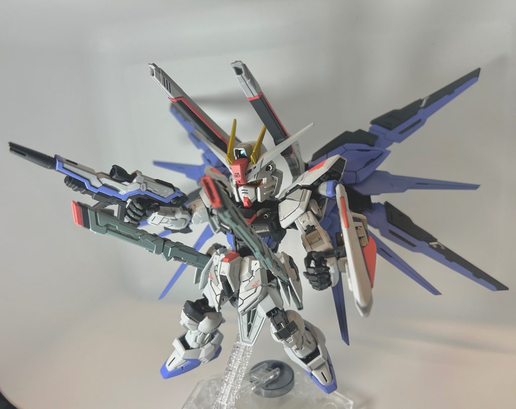 フルバーストは塗装ハゲが怖くてビクビクしながら展開しました^ ^
