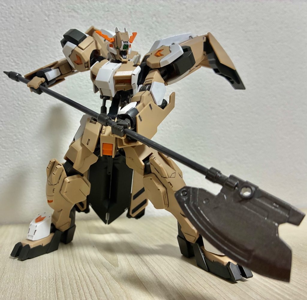 武器セットが再販されないのでジャンクからでっち上げたハルバートできたので写真追加です。