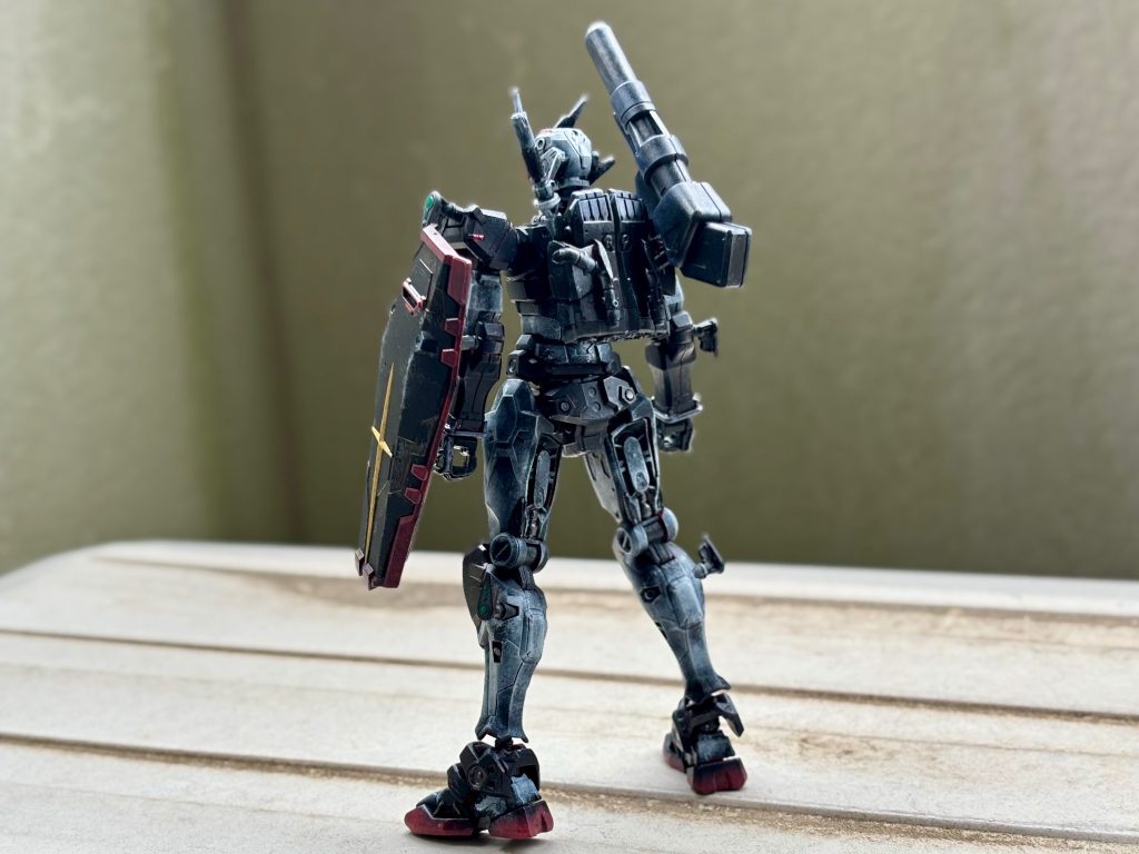 HG 1/144 01ガンダム–3枚目/制作者：mal