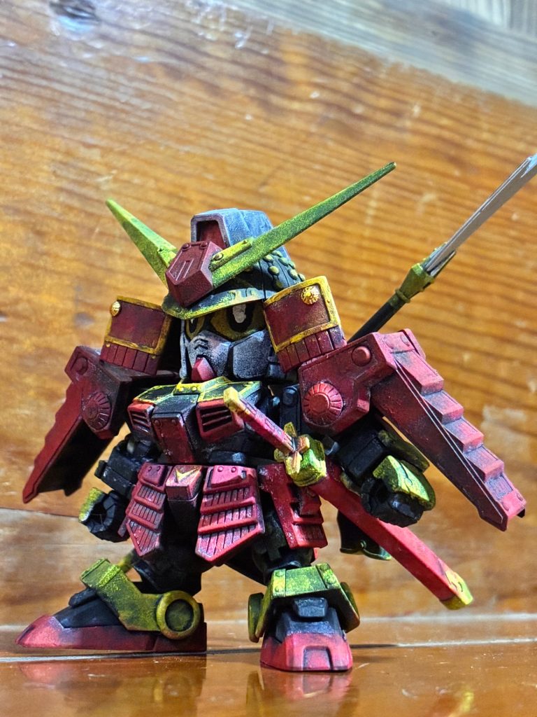 メッキパーツつけ忘れてた。