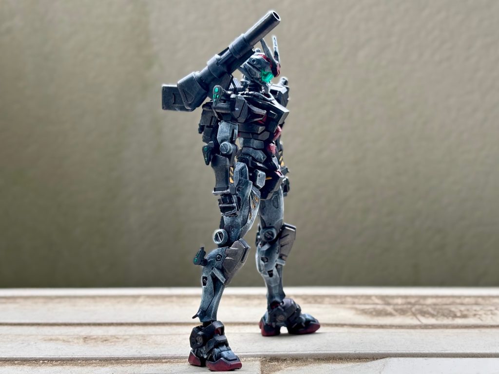 HG 1/144 01ガンダム–3枚目/制作者：mal